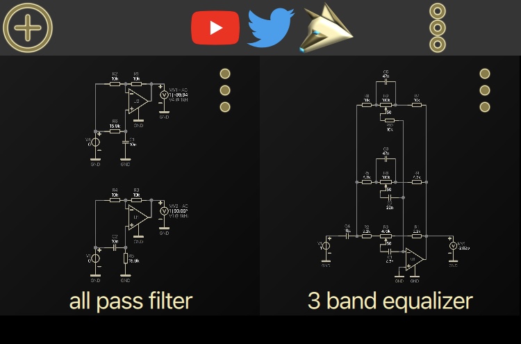 Circuit overview after importing files